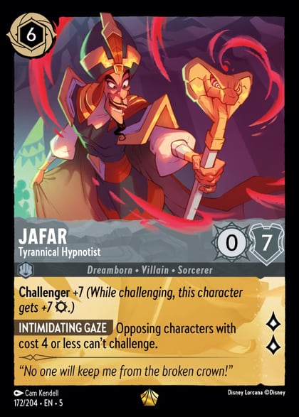 Jafar - Tyrannical Hypnotist, Shimmering Skies 172/204