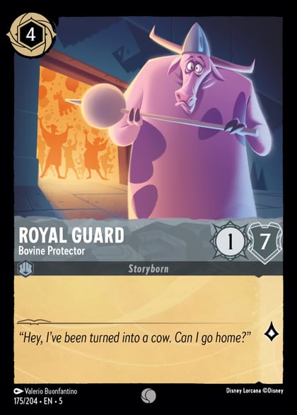 Royal Guard - Bovine Protector, Shimmering Skies 175/204