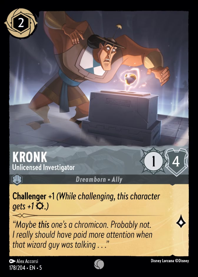 Kronk - Unlicensed Investigator, Shimmering Skies 178/204