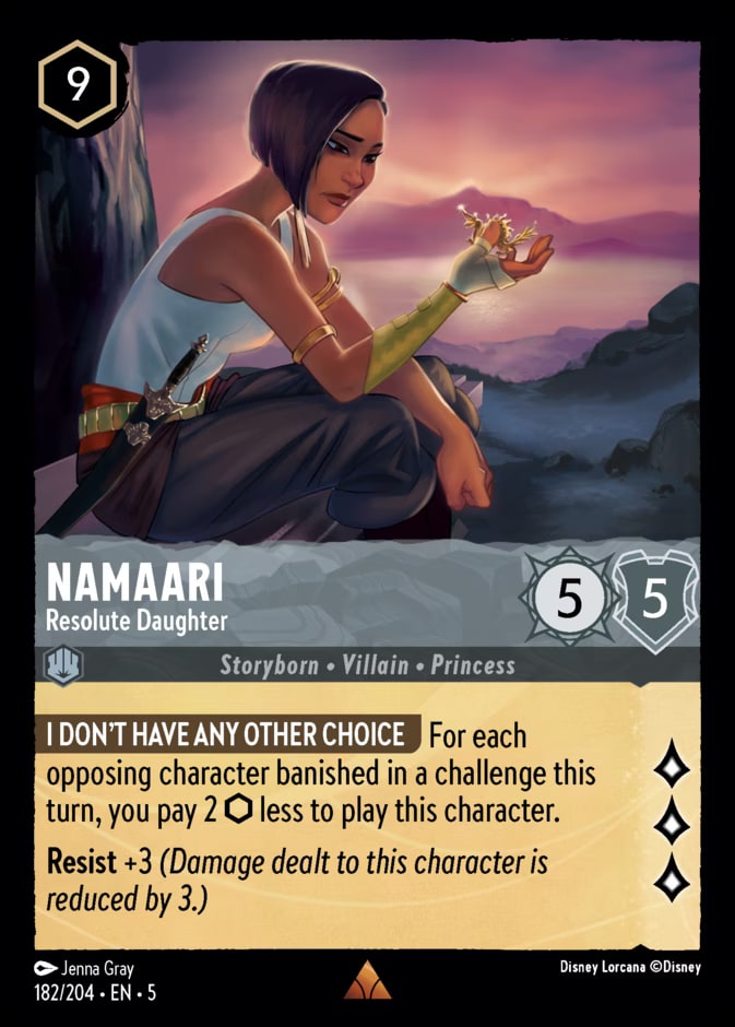 Namaari - Resolute Daughter, Shimmering Skies 182/204