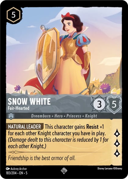 Snow White - Fair-Hearted, Shimmering Skies 183/204