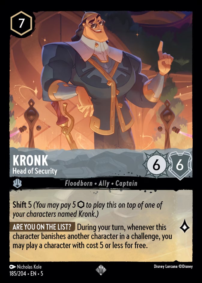 Kronk - Head of Security, Shimmering Skies 185/204