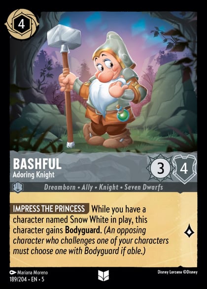 Bashful - Adoring Knight, Shimmering Skies 189/204