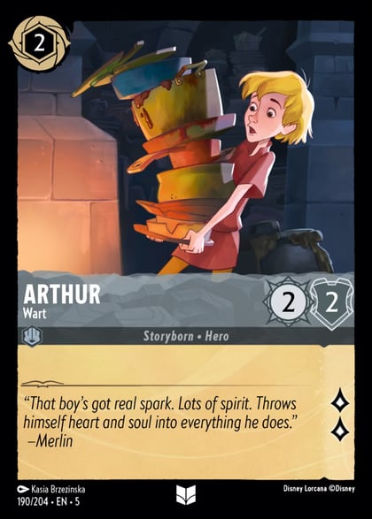 Arthur - Wart, Shimmering Skies 190/204