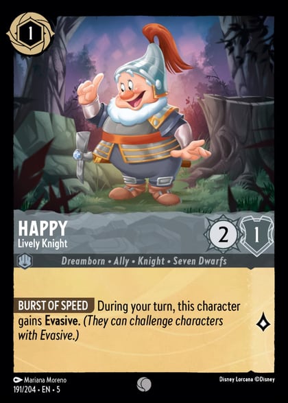 Happy - Lively Knight, Shimmering Skies 191/204