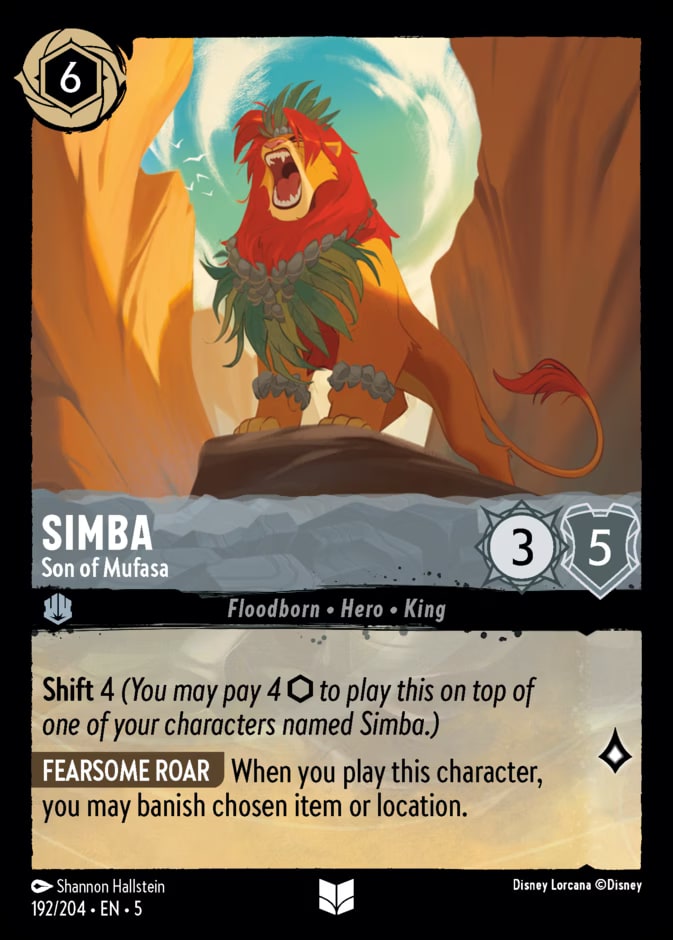 Simba - Son of Mufasa, Shimmering Skies 192/204