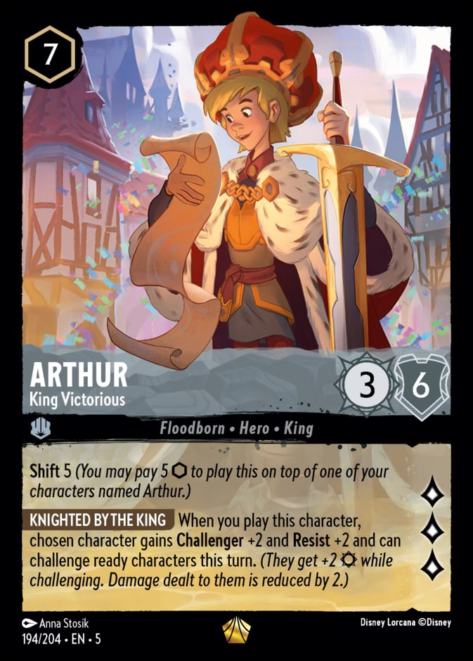 Arthur - King Victorious, Shimmering Skies 194/204