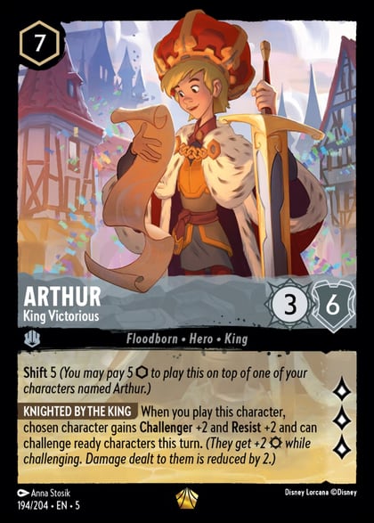 Arthur - King Victorious, Shimmering Skies 194/204