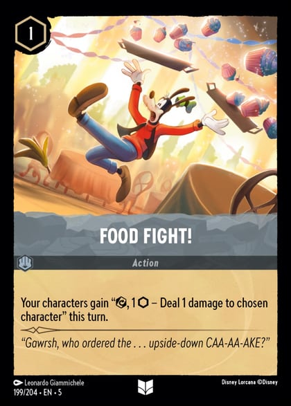 Food Fight!, Shimmering Skies 199/204