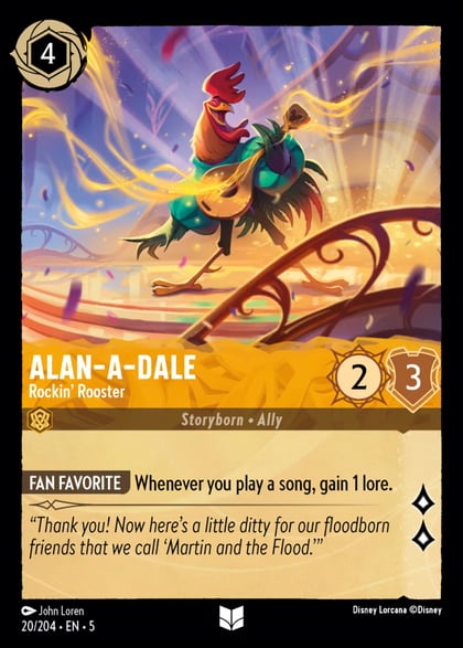 Alan-A-Dale - Rockin' Rooster, Shimmering Skies 20/204