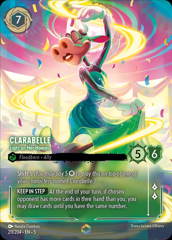 Clarabelle - Light on Her Hooves (Enchanted), Shimmering Skies 211/204