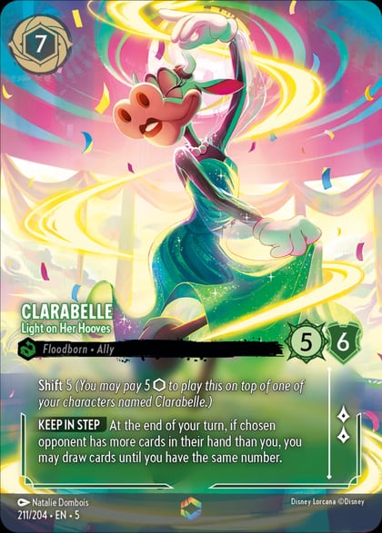 Clarabelle - Light on Her Hooves (Enchanted), Shimmering Skies 211/204