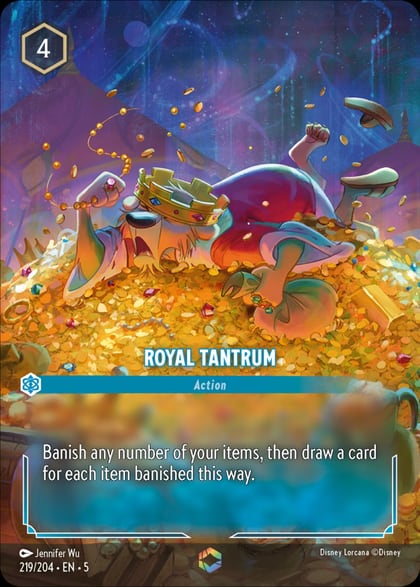 Royal Tantrum (Enchanted), Shimmering Skies 219/204