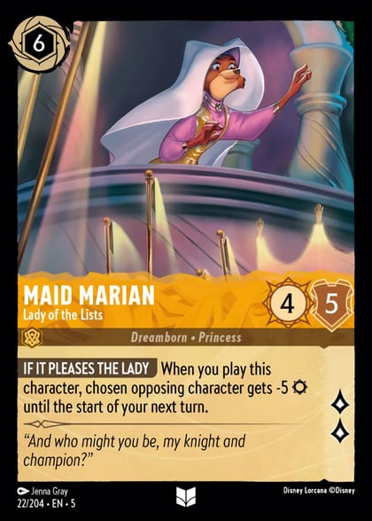 Maid Marian - Lady of the Lists, Shimmering Skies 22/204