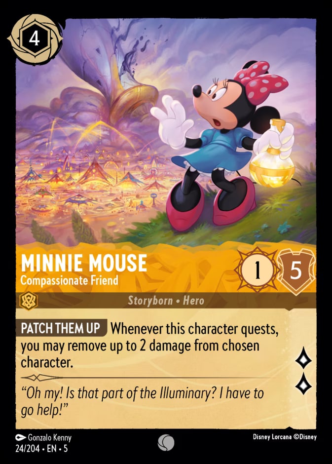 Minnie Mouse - Compassionate Friend, Shimmering Skies 24/204