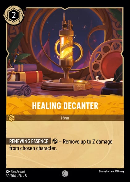 Healing Decanter, Shimmering Skies 30/204
