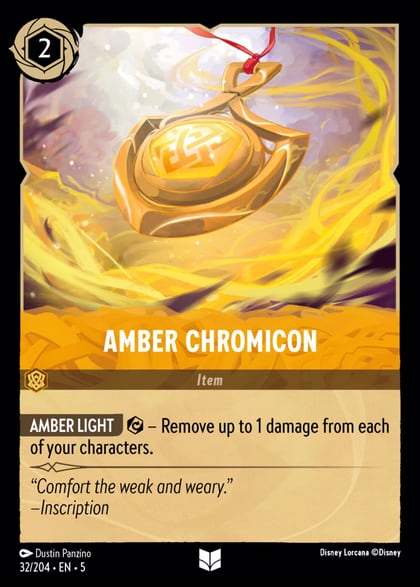 Amber Chromicon, Shimmering Skies 32/204