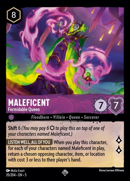 Maleficent - Formidable Queen, Shimmering Skies 35/204