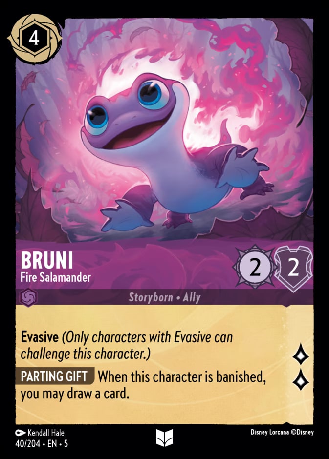 Bruni - Fire Salamander, Shimmering Skies 40/204