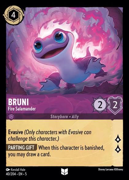 Bruni - Fire Salamander, Shimmering Skies 40/204
