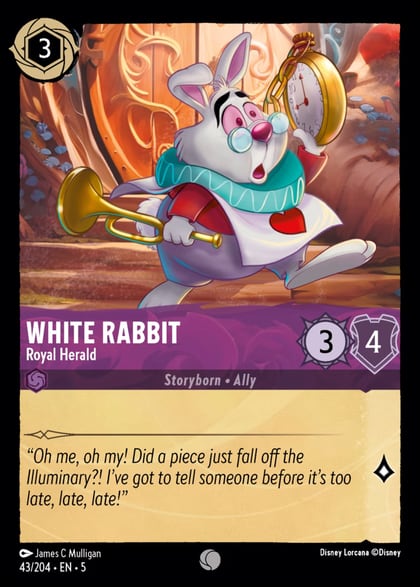 White Rabbit - Royal Herald, Shimmering Skies 43/204
