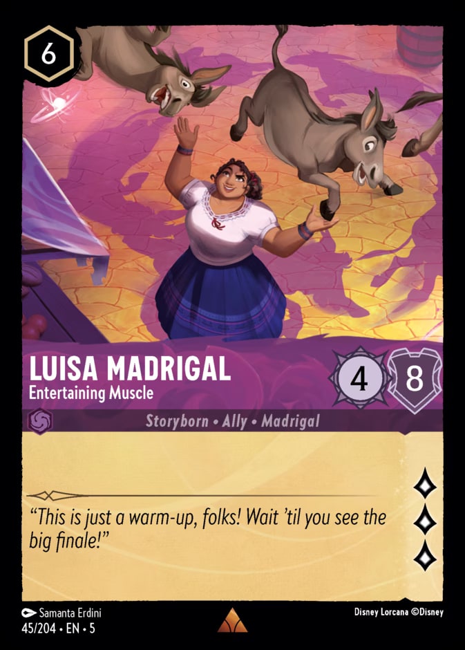 Luisa Madrigal - Entertaining Muscle, Shimmering Skies 45/204