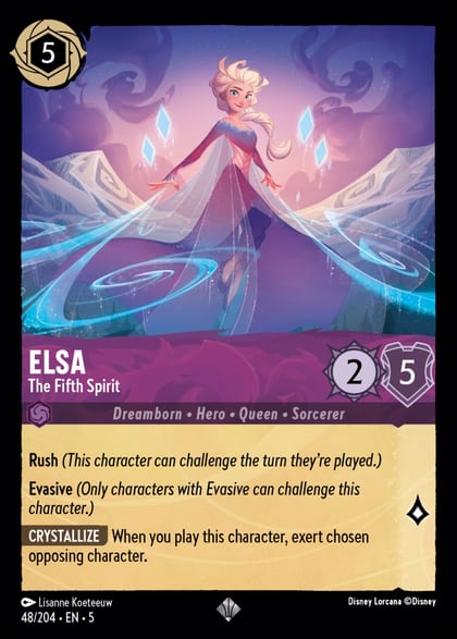 Elsa - The Fifth Spirit, Shimmering Skies 48/204