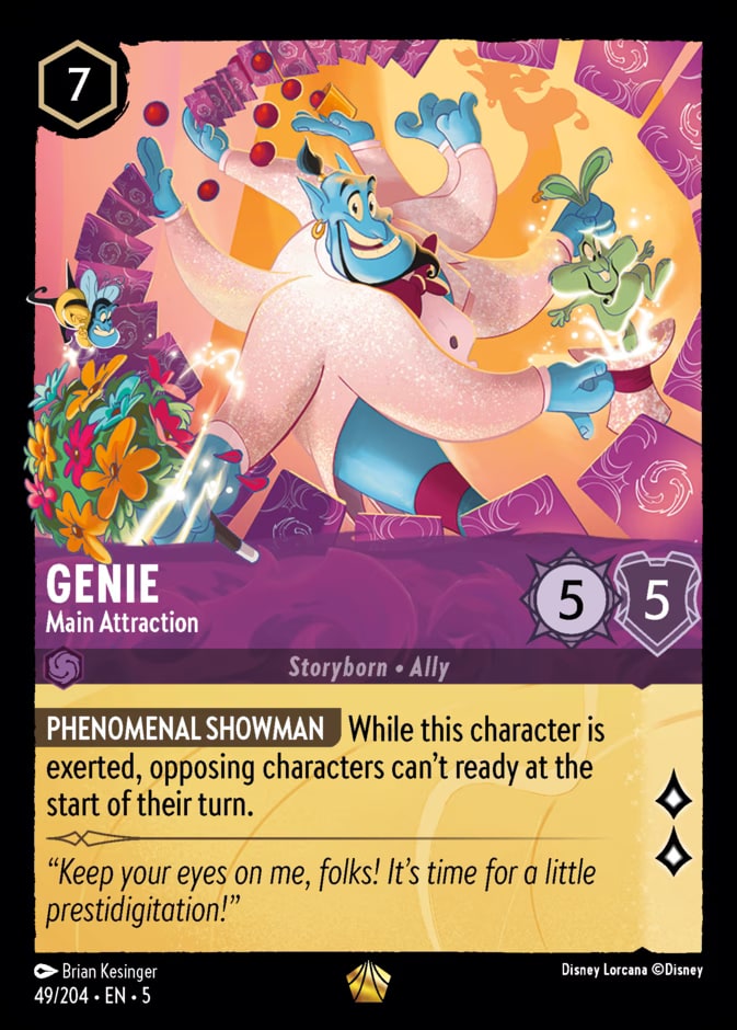 Genie - Main Attraction, Shimmering Skies 49/204