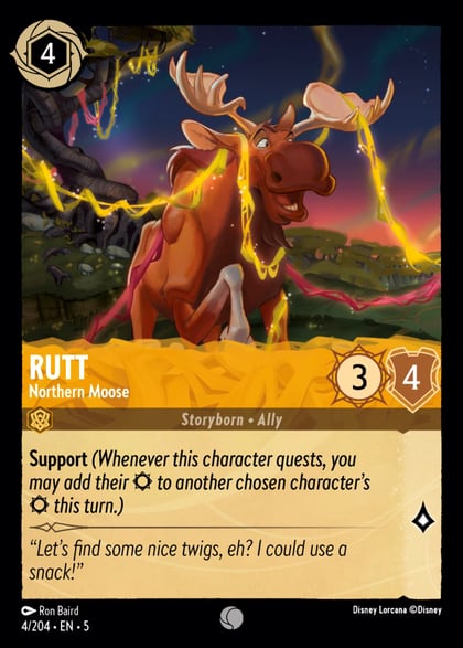 Rutt - Northern Moose, Shimmering Skies 4/204
