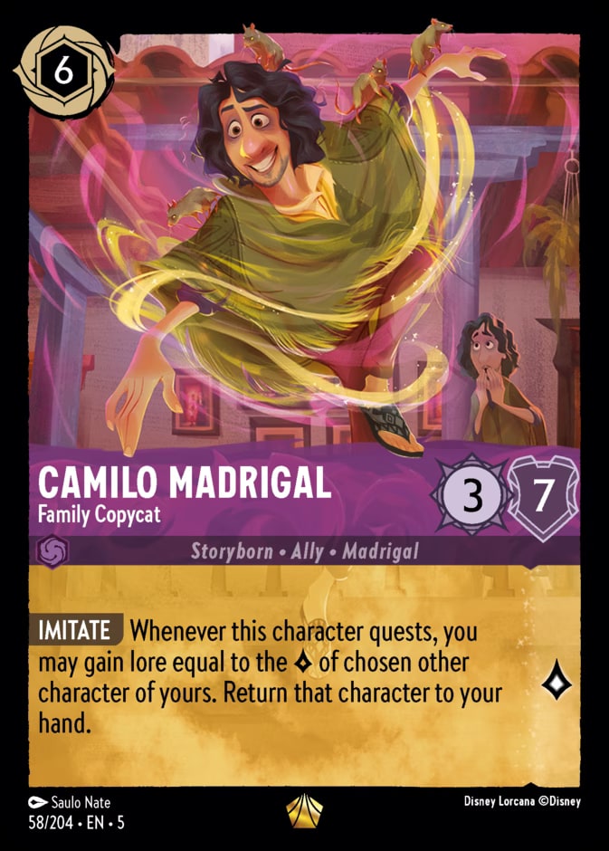 Camilo Madrigal - Family Copycat, Shimmering Skies 58/204