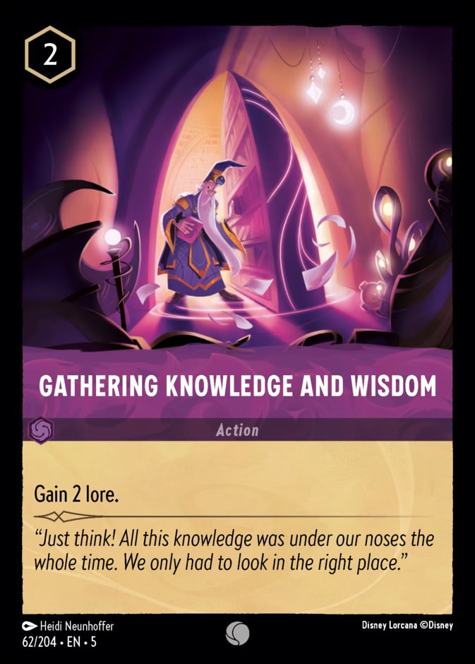 Gathering Knowledge and Wisdom, Shimmering Skies 62/204