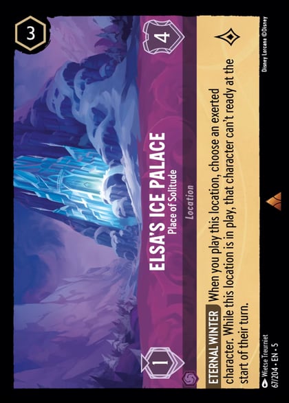 Elsa's Ice Palace - Place of Solitude, Shimmering Skies 67/204