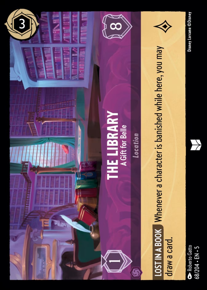 The Library - A Gift for Belle, Shimmering Skies 68/204