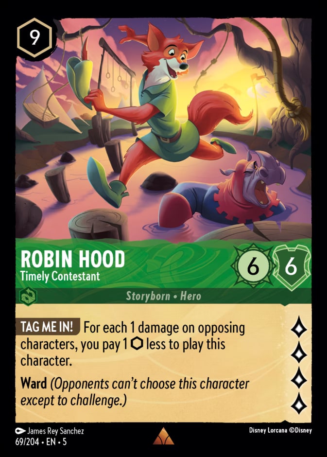 Robin Hood - Timely Contestant, Shimmering Skies 69/204