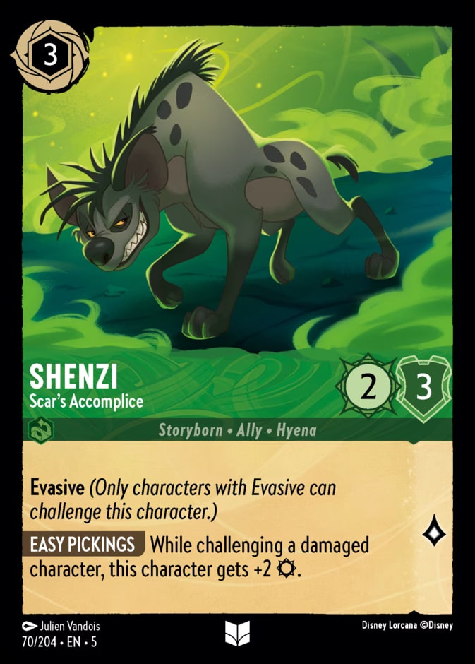 Shenzi - Scar's Accomplice, Shimmering Skies 70/204