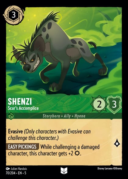 Shenzi - Scar's Accomplice, Shimmering Skies 70/204
