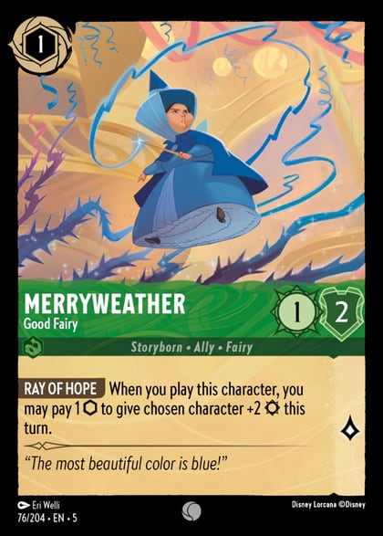 Merryweather - Good Fairy, Shimmering Skies 76/204