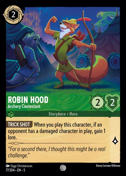 Robin Hood - Archery Contestant, Shimmering Skies 77/204