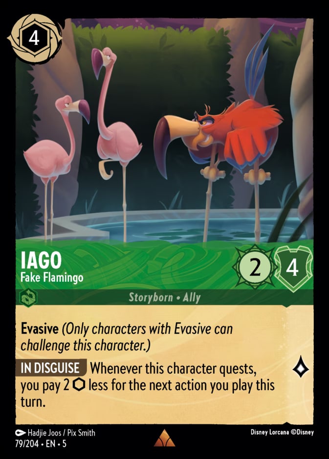 Iago - Fake Flamingo, Shimmering Skies 79/204