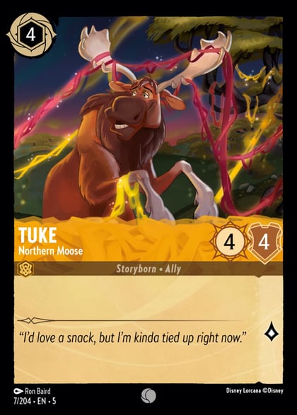 Tuke - Northern Moose, Shimmering Skies 7/204