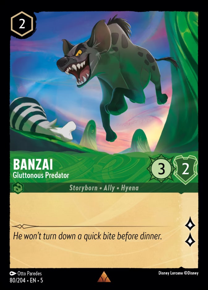 Banzai - Gluttonous Predator, Shimmering Skies 80/204