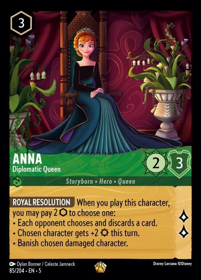 Anna - Diplomatic Queen, Shimmering Skies 85/204