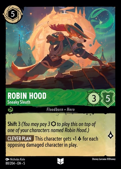 Robin Hood - Sneaky Sleuth, Shimmering Skies 88/204