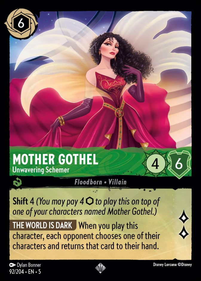 Mother Gothel - Unwavering Schemer, Shimmering Skies 92/204