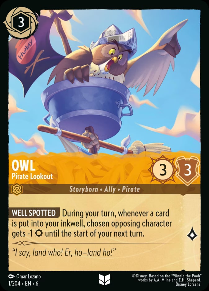 Owl - Pirate Lookout, Azurite Sea 1/204