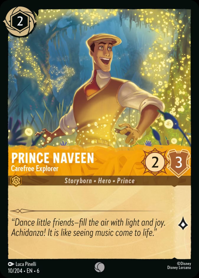 Prince Naveen - Carefree Explorer, Azurite Sea 10/204