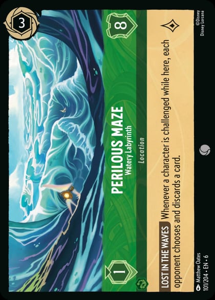 Perilous Maze - Watery Labyrinth, Azurite Sea 101/204