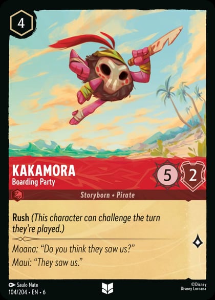 Kakamora - Boarding Party, Azurite Sea 104/204