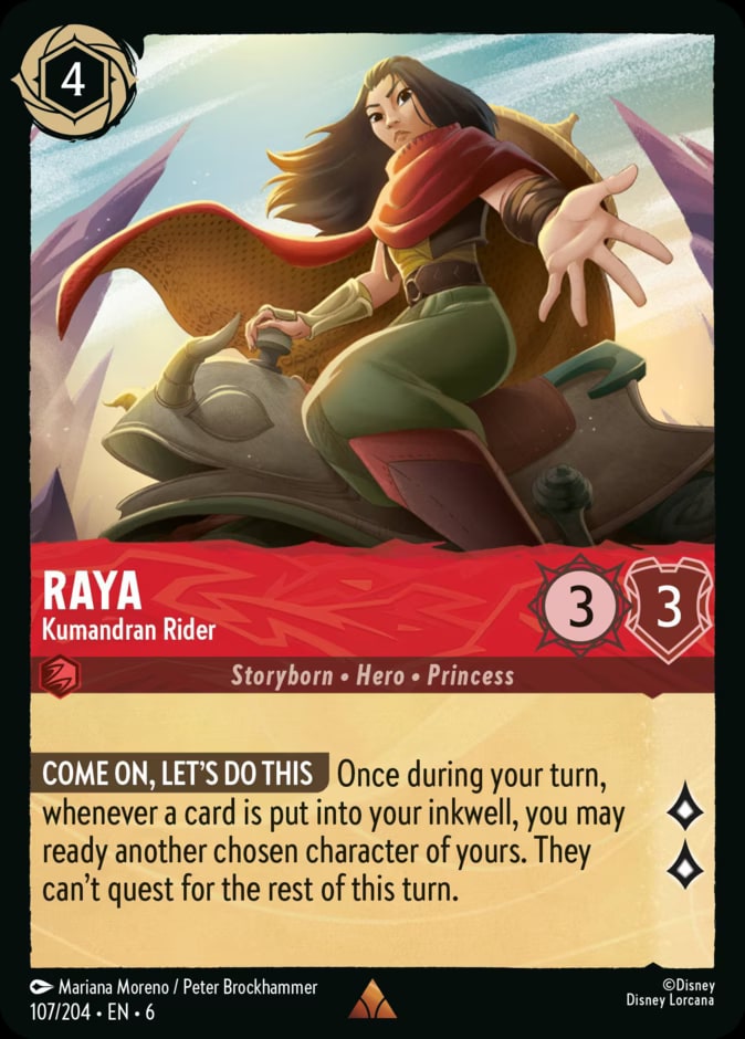 Raya - Kumandran Rider, Azurite Sea 107/204