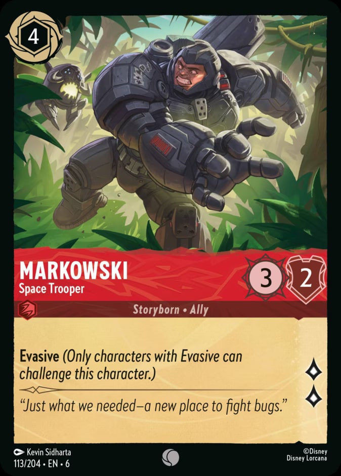 Markowski - Space Trooper, Azurite Sea 113/204